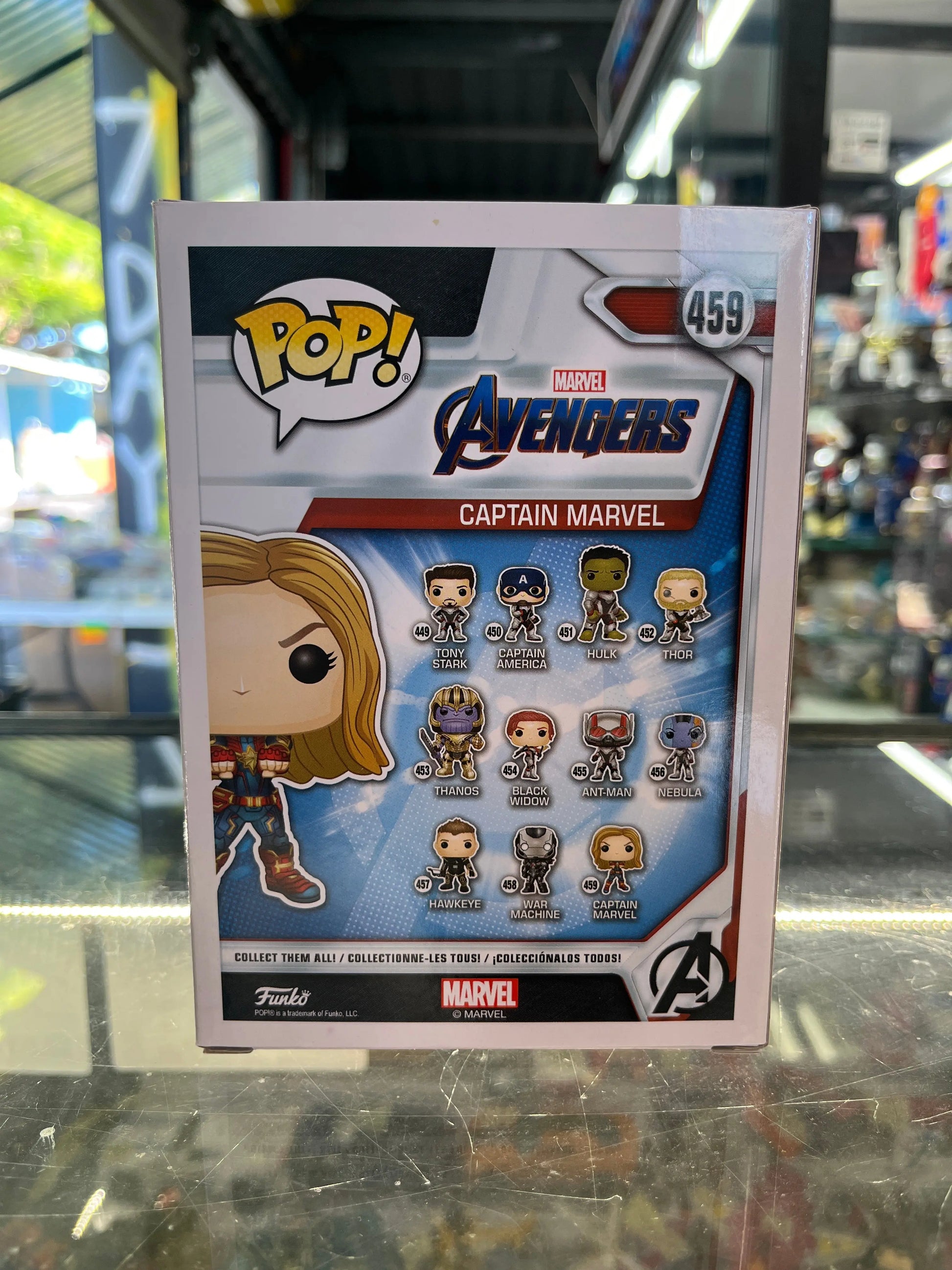 Funko Pop! Vinyl: Marvel - Captain Marvel #459 FRENLY BRICKS - Open 7 Days