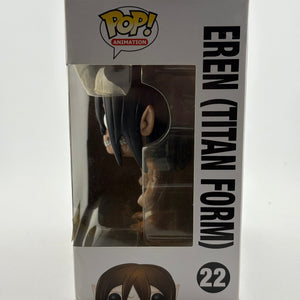 Funko POP! Animation Attack on Titan #22 Eren (Titan Form) Hot Topic Exclusive FRENLY BRICKS - Open 7 Days