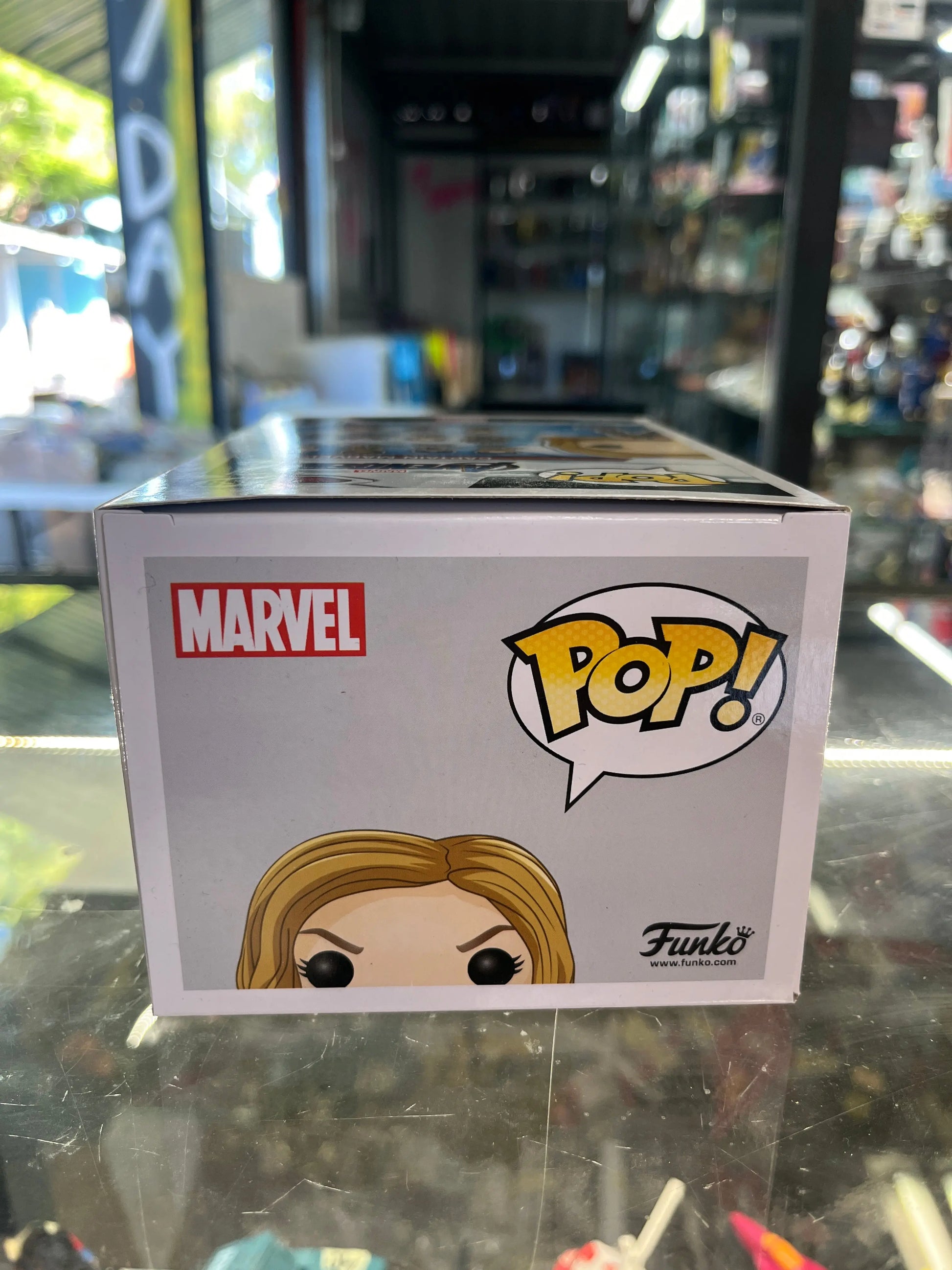 Funko Pop! Vinyl: Marvel - Captain Marvel #459 FRENLY BRICKS - Open 7 Days