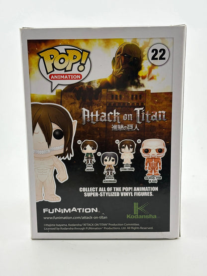 Funko POP! Animation Attack on Titan #22 Eren (Titan Form) Hot Topic Exclusive FRENLY BRICKS - Open 7 Days