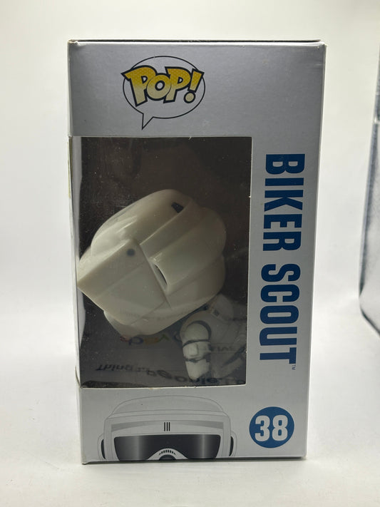 Funko POP! Star Wars #38 Biker Scout Vinyl Bobble-Head *NO MOULD* FRENLY BRICKS - Open 7 Days