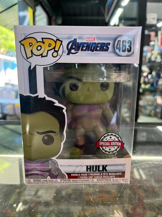 Funko POP! Marvel Avengers Endgame Vinyl Figure - HULK #463 FRENLY BRICKS - Open 7 Days
