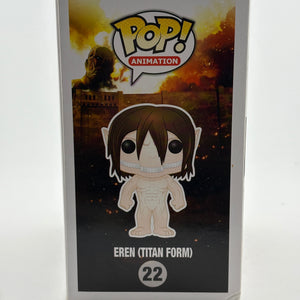 Funko POP! Animation Attack on Titan #22 Eren (Titan Form) Hot Topic Exclusive FRENLY BRICKS - Open 7 Days