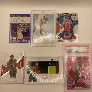 NBA Auto & Numbered Atlanta Hawks Sports Card Lot - Trae Young + more (lot#28) FRENLY BRICKS - Open 7 Days