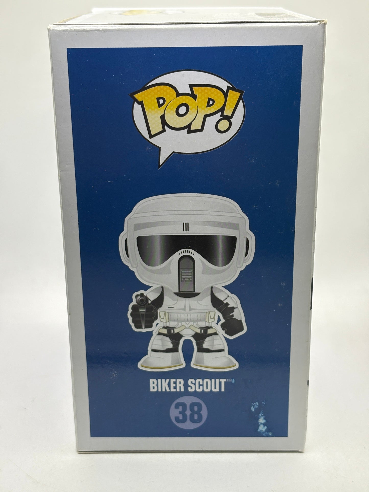 Funko POP! Star Wars #38 Biker Scout Vinyl Bobble-Head *NO MOULD* FRENLY BRICKS - Open 7 Days