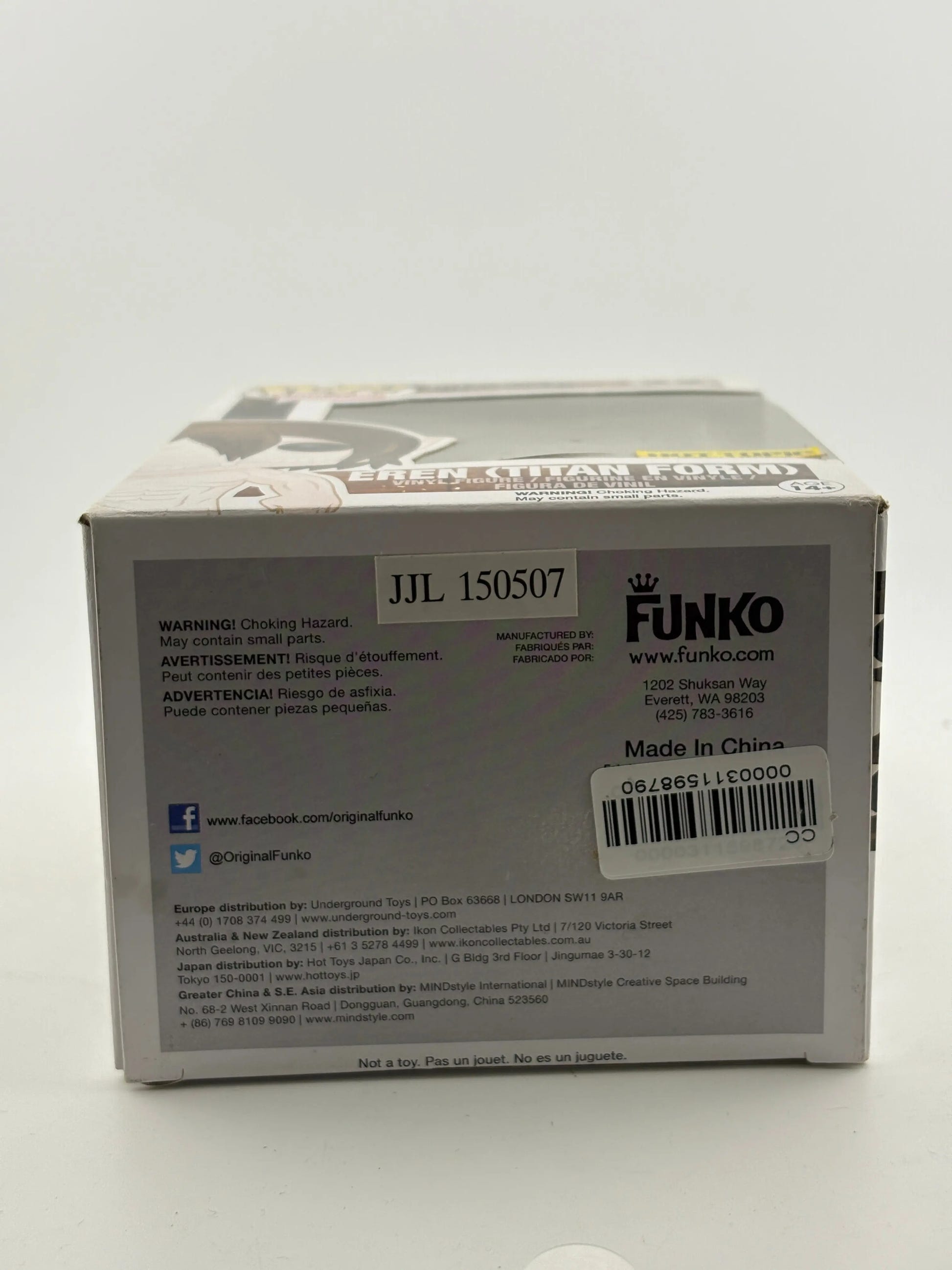 Funko POP! Animation Attack on Titan #22 Eren (Titan Form) Hot Topic Exclusive FRENLY BRICKS - Open 7 Days image 6