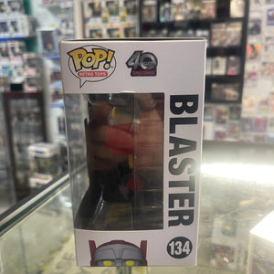 Funko Pop Retro Toys #134 Blaster Transformers 40 Years FRENLY BRICKS - Open 7 Days