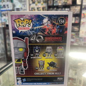 Funko Pop Retro Toys #134 Blaster Transformers 40 Years FRENLY BRICKS - Open 7 Days