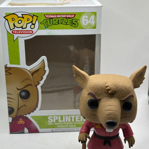 Funko POP! Television TMNT #64 Splinter Vinyl Figure *NO MOULD* FRENLY BRICKS - Open 7 Days