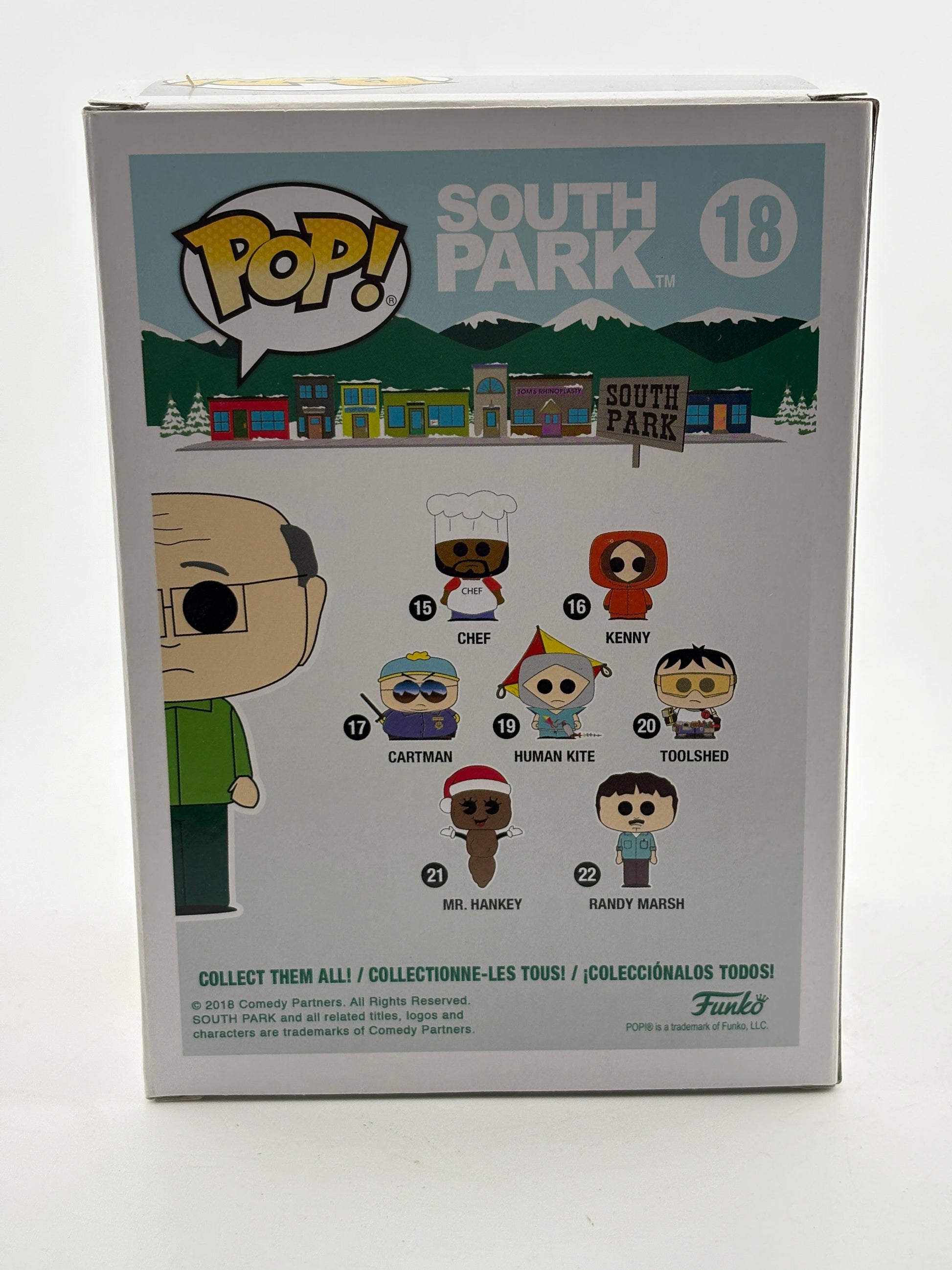 Funko POP! South Park #18 Mr. Garrison Specialty Series Limited Edition FRENLY BRICKS - Open 7 Days