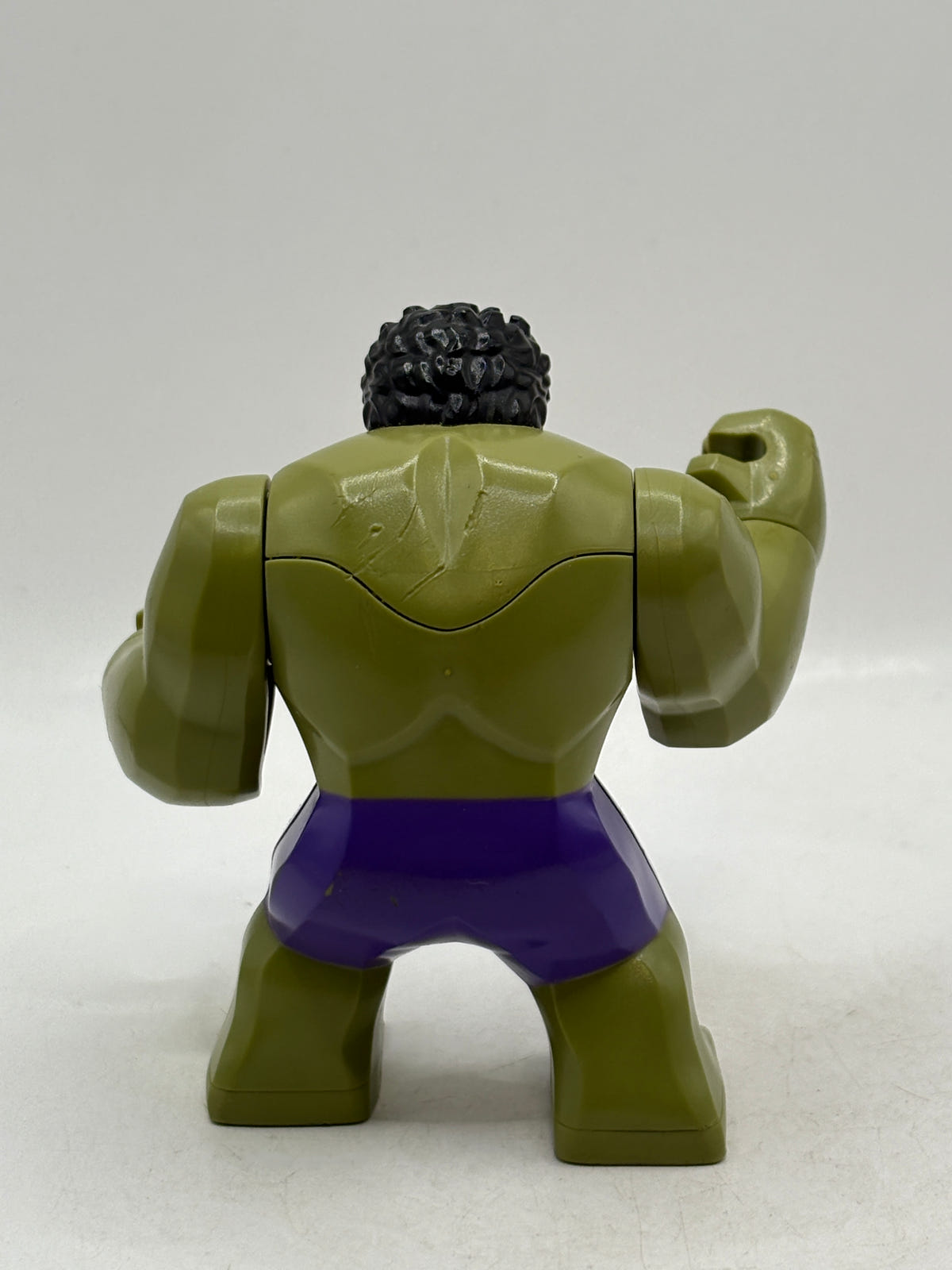 LEGO Marvel Super Heroes Hulk Bigfig Minifigure Avengers Green Purple Shorts image 3