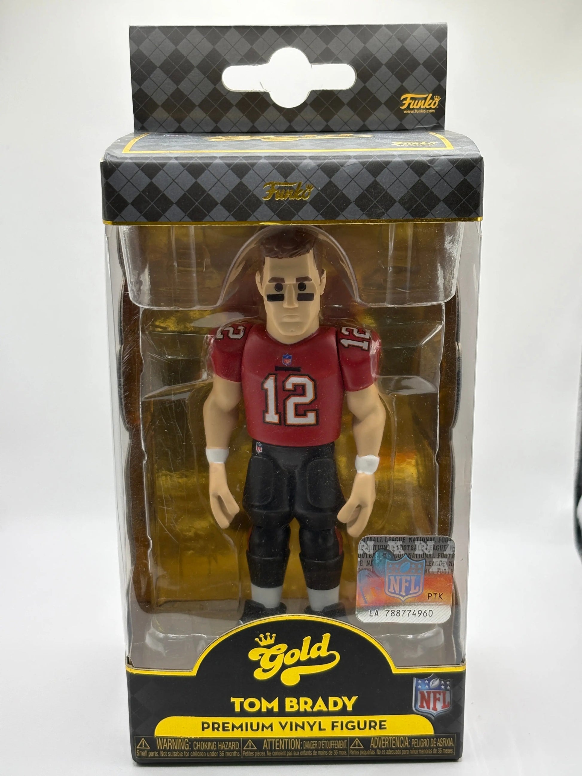 Funko POP! Gold Tom Brady Premium Vinyl Figure Series One FRENLY BRICKS - Open 7 Days