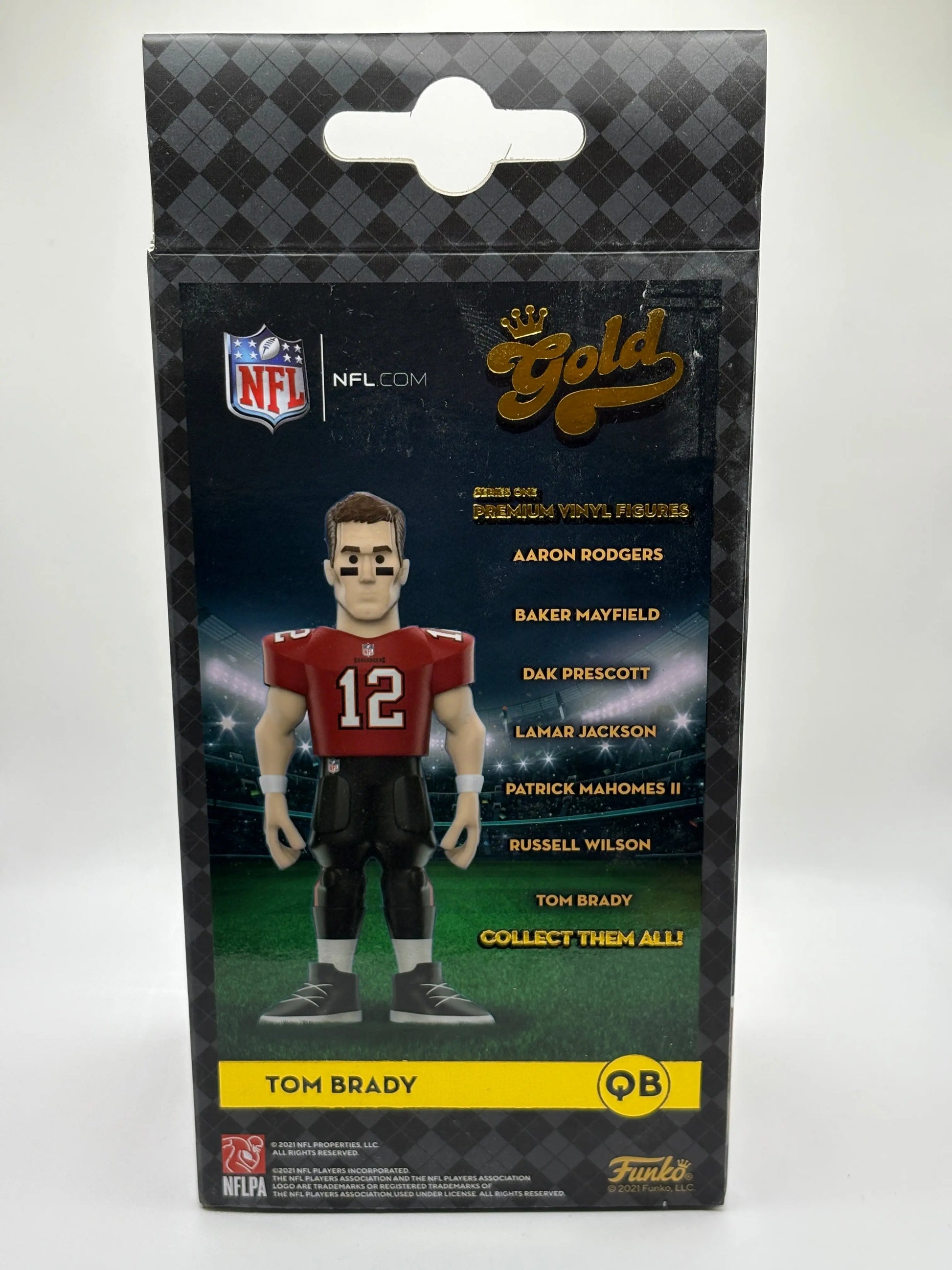 Funko POP! Gold Tom Brady Premium Vinyl Figure Series One FRENLY BRICKS - Open 7 Days