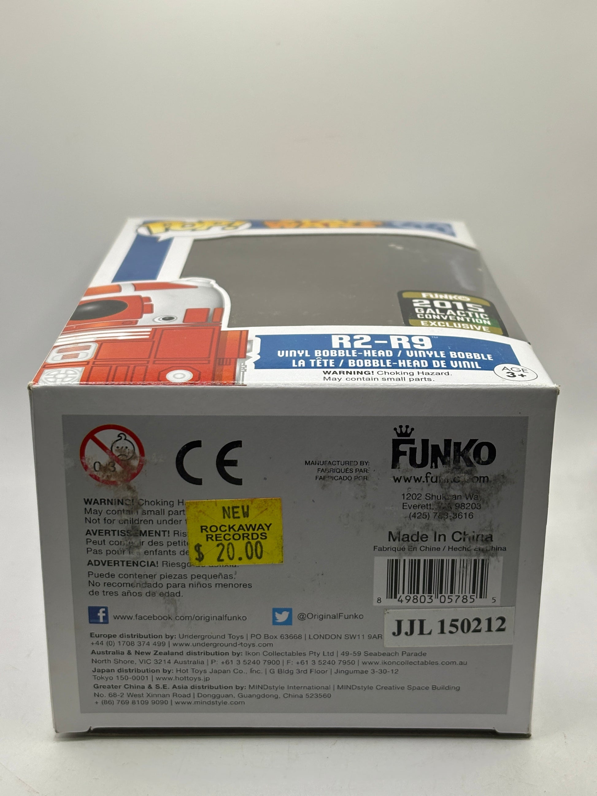 Funko POP! Star Wars #44 R2-R9 2015 Galactic Convention *NO MOULD* FRENLY BRICKS - Open 7 Days