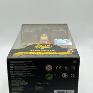 Funko POP! Gold Tom Brady Premium Vinyl Figure Series One FRENLY BRICKS - Open 7 Days