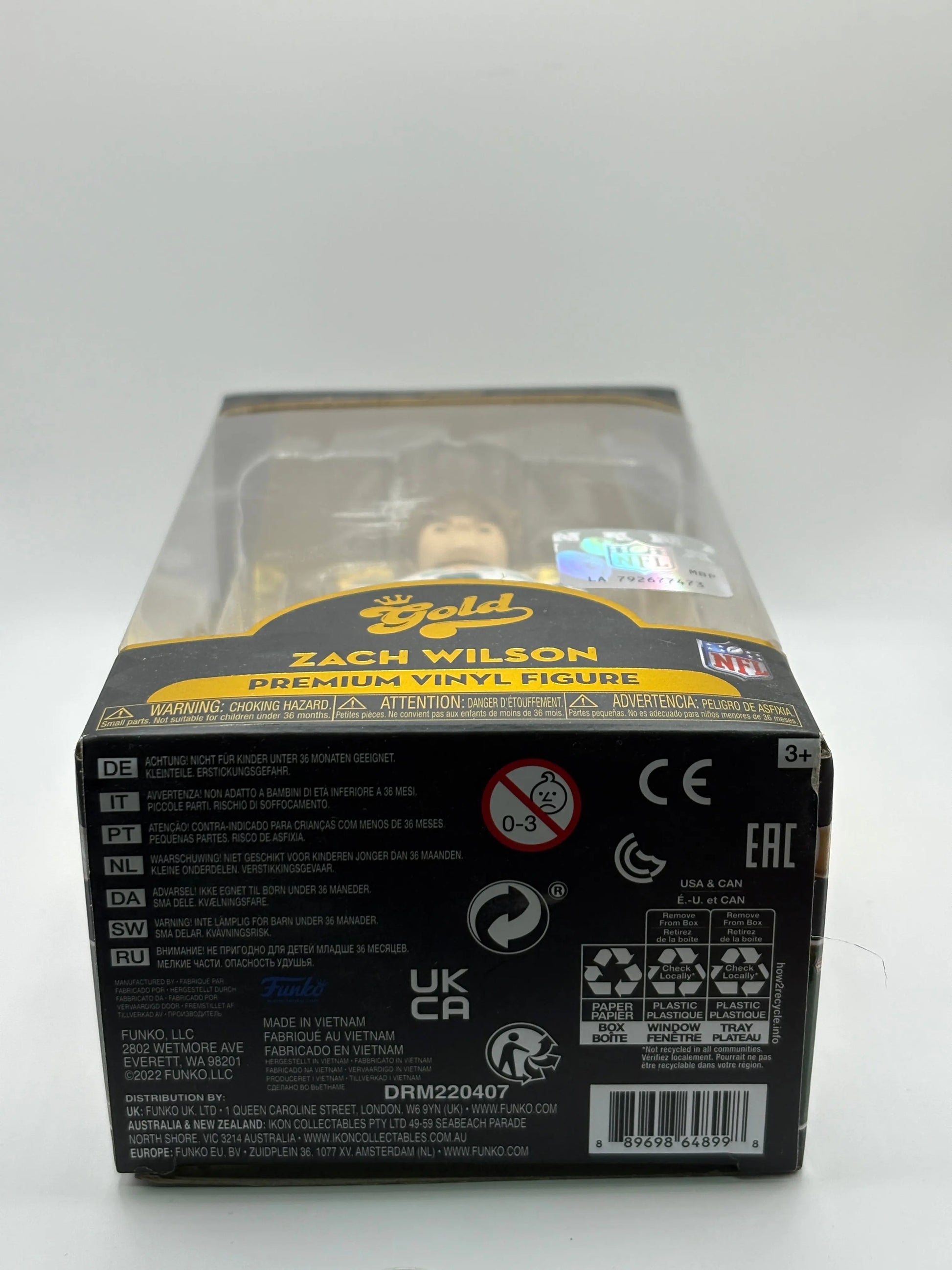 Funko POP! Gold Zach Wilson Premium Vinyl Figure Series Four FRENLY BRICKS - Open 7 Days