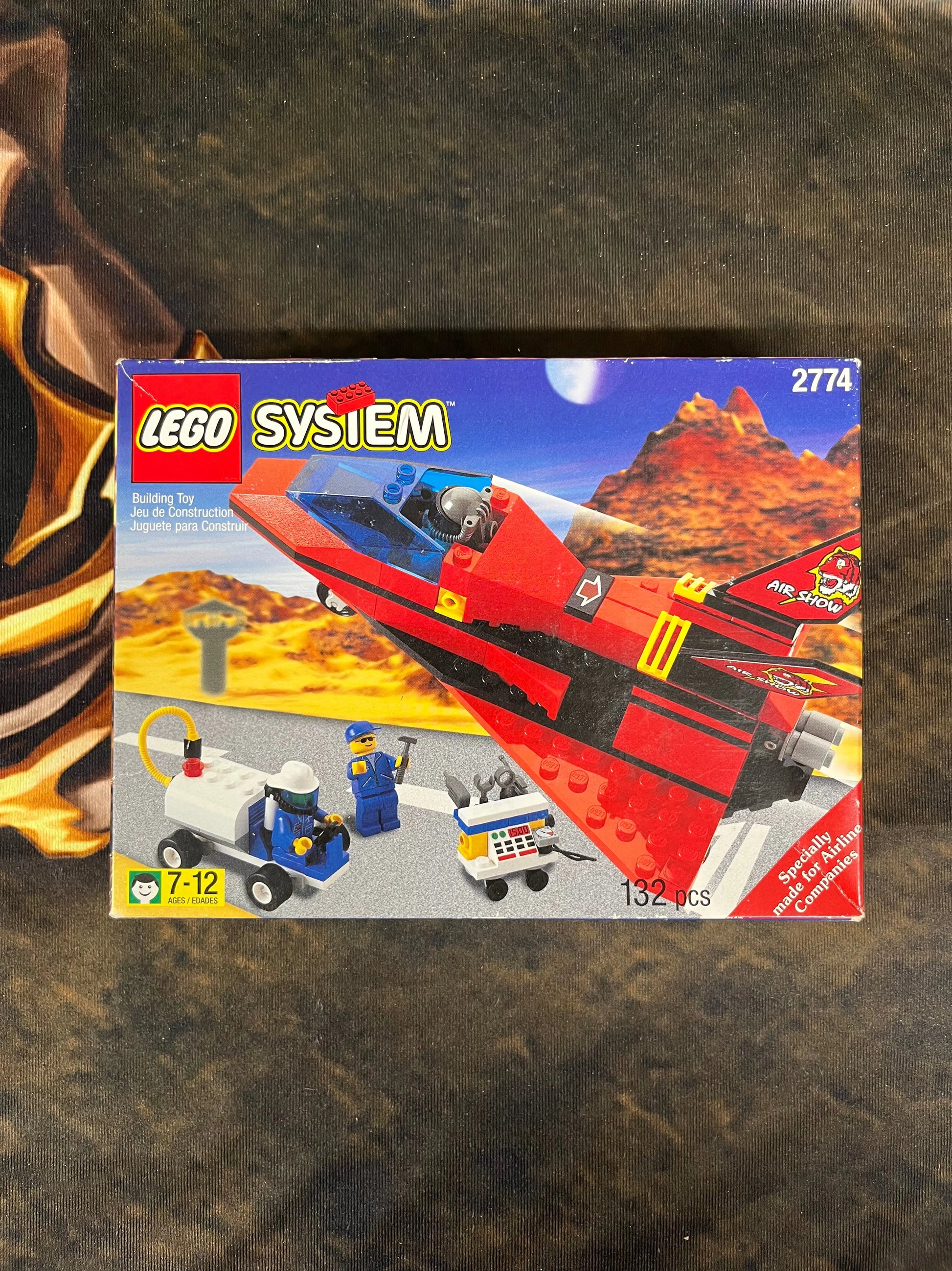 LEGO System Airshow Red Tiger 2774 FRENLY BRICKS - Open 7 Days