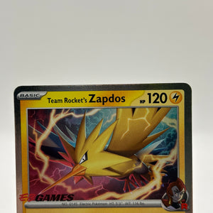 Pokemon TCG Destined Rivals - Team Rocket’s Zapdos 070/182 EB Games NM FRENLY BRICKS - Open 7 Days