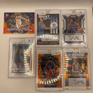 NBA Auto & Numbered Thunder OKC  Sports Card Lot - Jeremiah Robinson + more (lot#30) FRENLY BRICKS - Open 7 Days