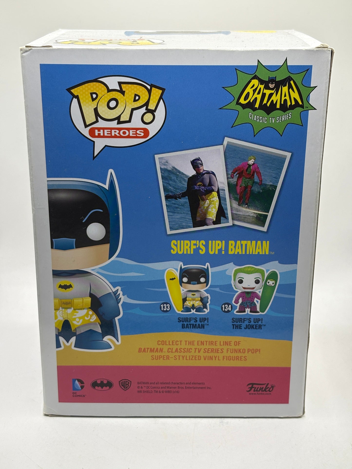 Funko POP! Heroes Batman #133 Surfs Up! Batman Vinyl Figure FRENLY BRICKS - Open 7 Days