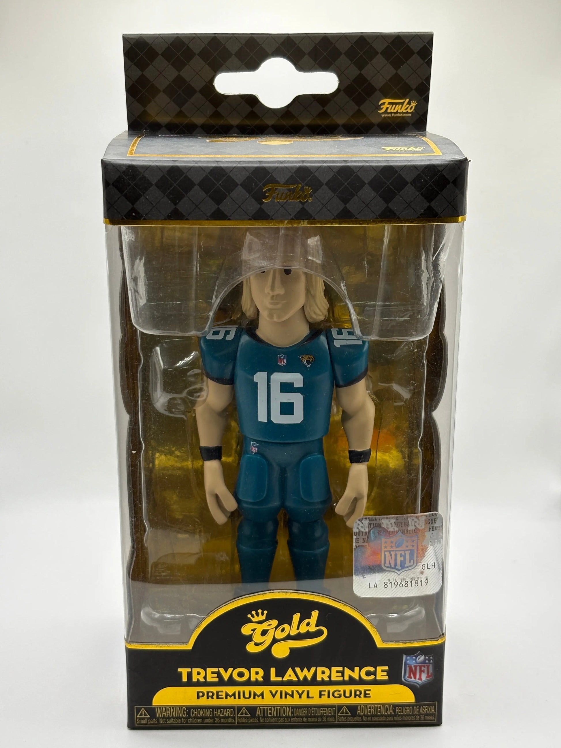 Funko POP! Gold Trevor Lawrence Premium Vinyl Figure Series Two FRENLY BRICKS - Open 7 Days