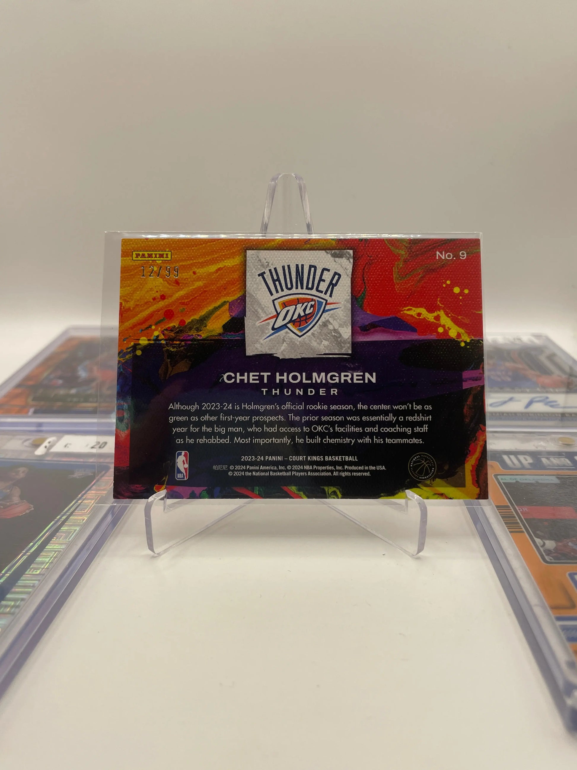 NBA Auto & Numbered Thunder OKC  Sports Card Lot - Jeremiah Robinson + more (lot#30) FRENLY BRICKS - Open 7 Days