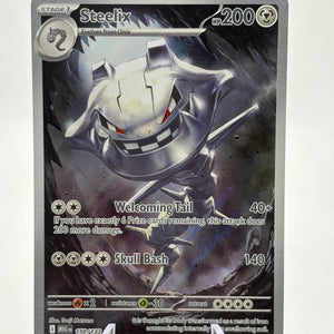 Pokemon TCG Mega Evolution - Steelix 150/132 Illustration Rare NM (1) FRENLY BRICKS - Open 7 Days