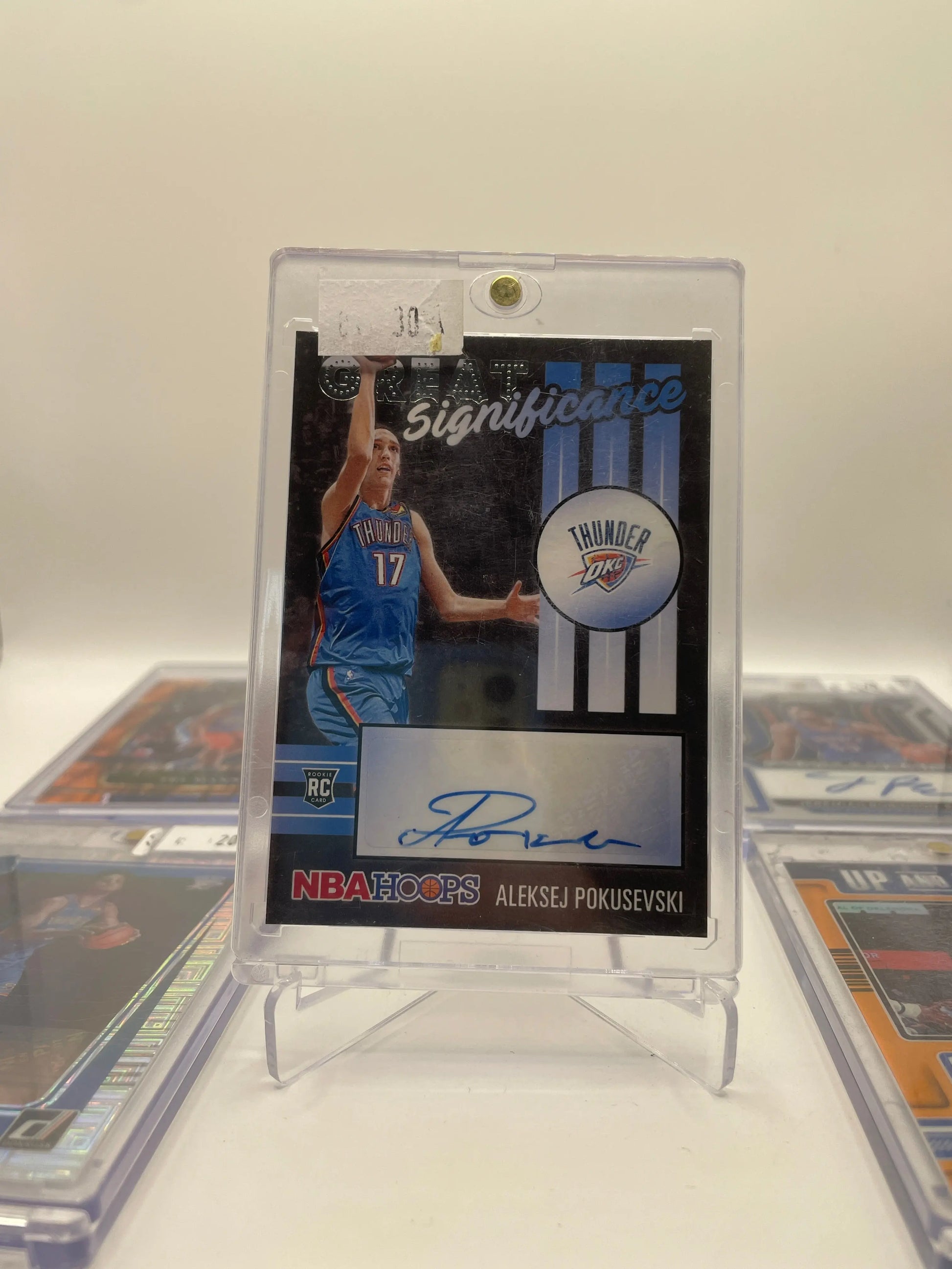 NBA Auto & Numbered Thunder OKC  Sports Card Lot - Jeremiah Robinson + more (lot#30) FRENLY BRICKS - Open 7 Days