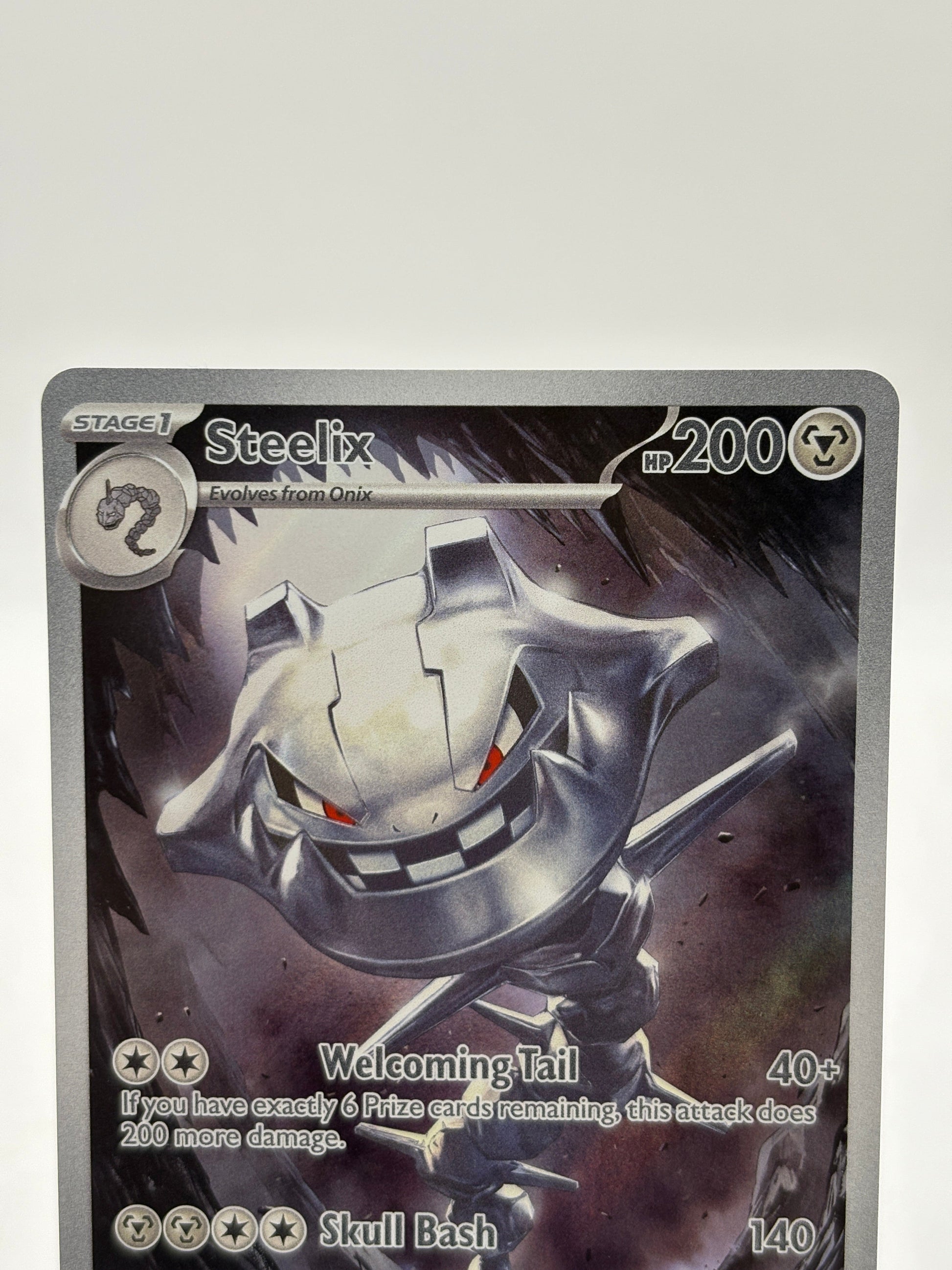 Pokemon TCG Mega Evolution - Steelix 150/132 Illustration Rare NM (1) FRENLY BRICKS - Open 7 Days