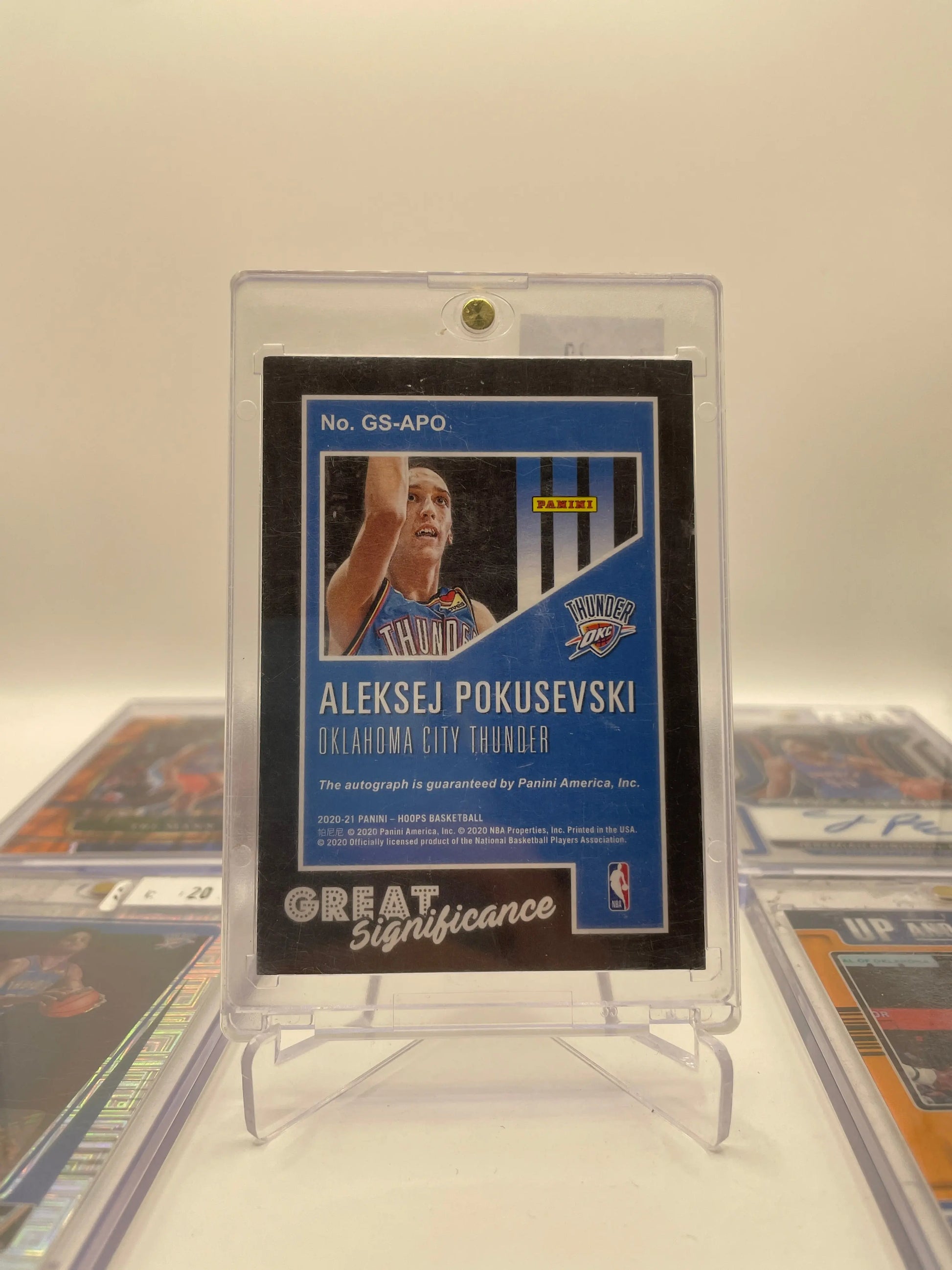 NBA Auto & Numbered Thunder OKC  Sports Card Lot - Jeremiah Robinson + more (lot#30) FRENLY BRICKS - Open 7 Days