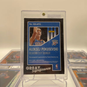 NBA Auto & Numbered Thunder OKC  Sports Card Lot - Jeremiah Robinson + more (lot#30) FRENLY BRICKS - Open 7 Days