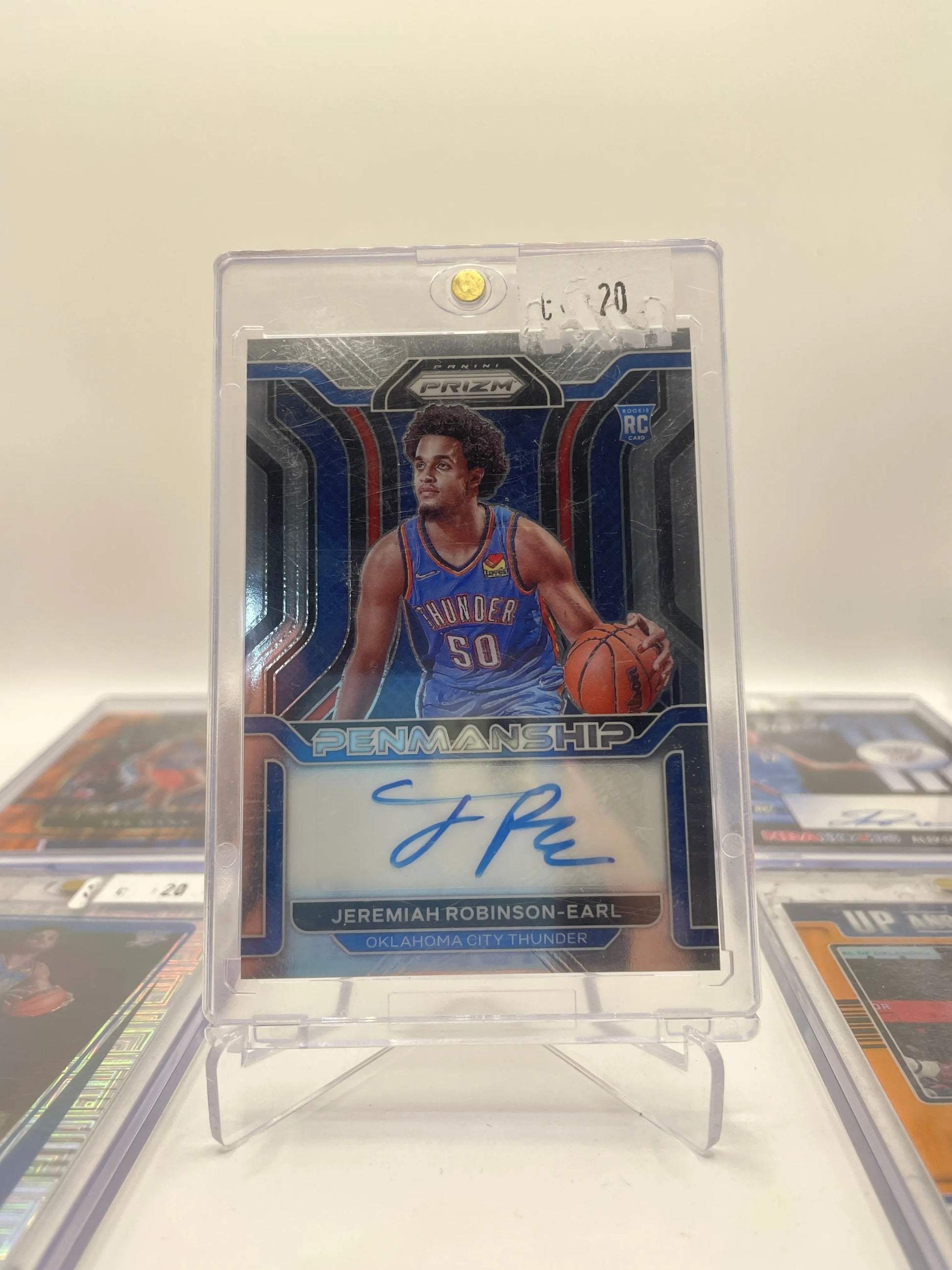 NBA Auto & Numbered Thunder OKC  Sports Card Lot - Jeremiah Robinson + more (lot#30) FRENLY BRICKS - Open 7 Days