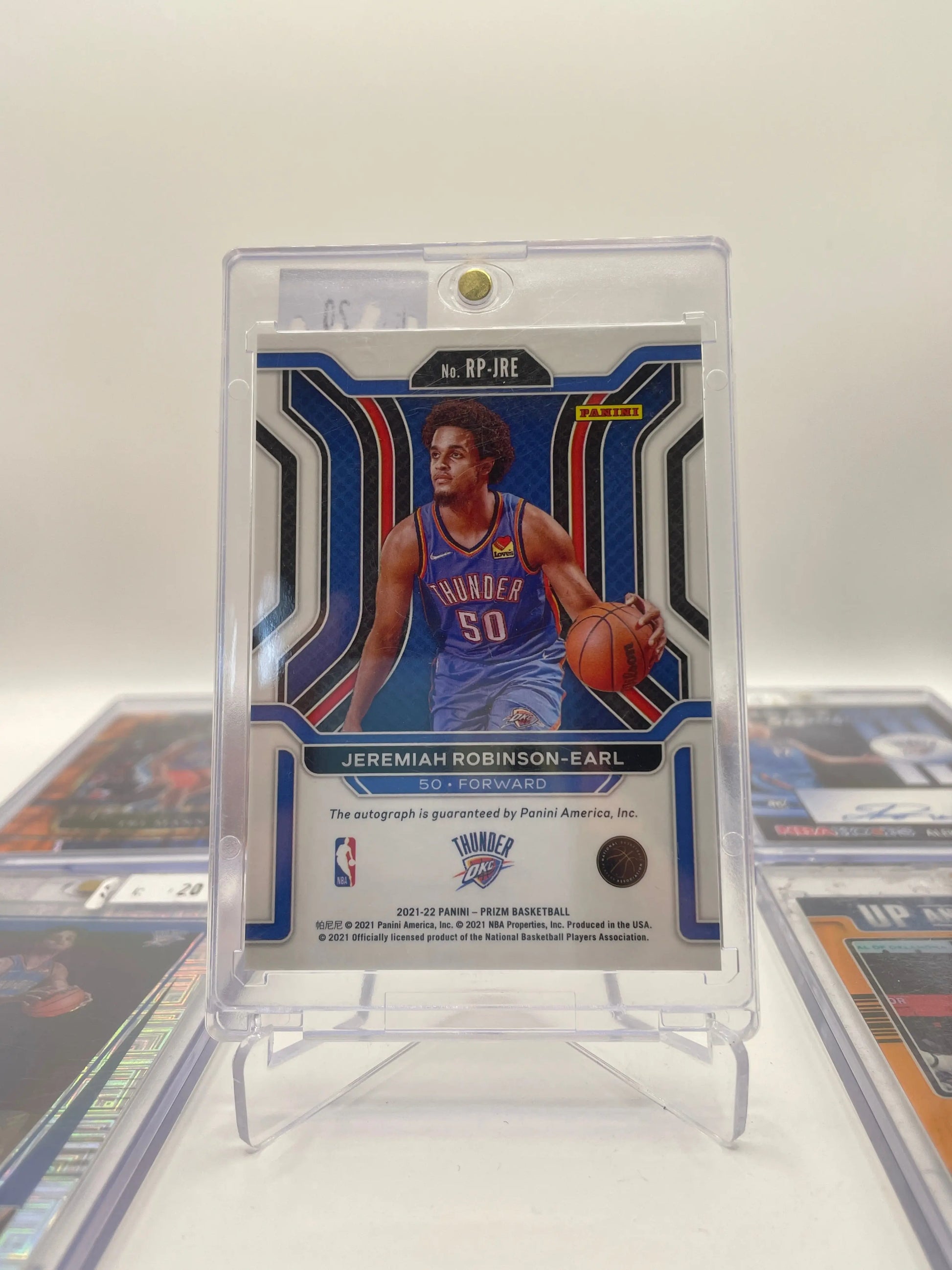 NBA Auto & Numbered Thunder OKC  Sports Card Lot - Jeremiah Robinson + more (lot#30) FRENLY BRICKS - Open 7 Days