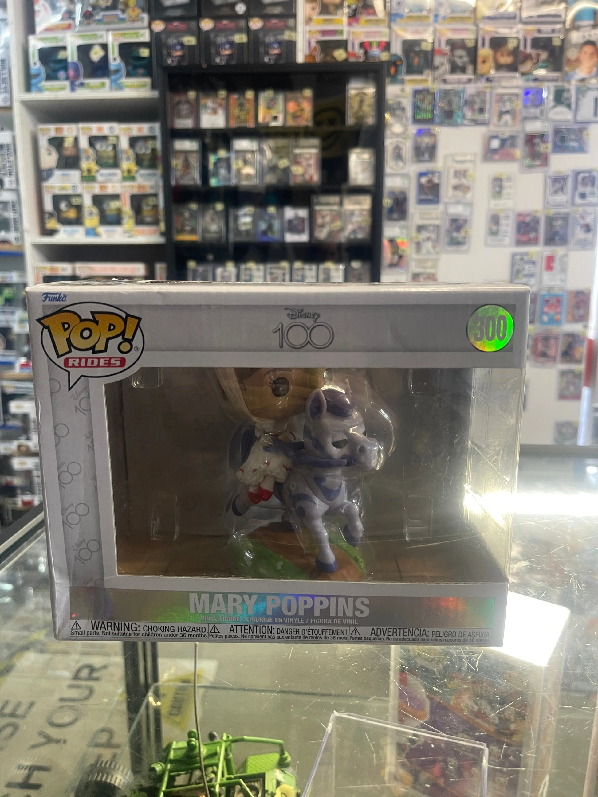 Funko Pop! Vinyl Figure Mary Poppins #300 Disney 100 Rides Animation FRENLY BRICKS - Open 7 Days