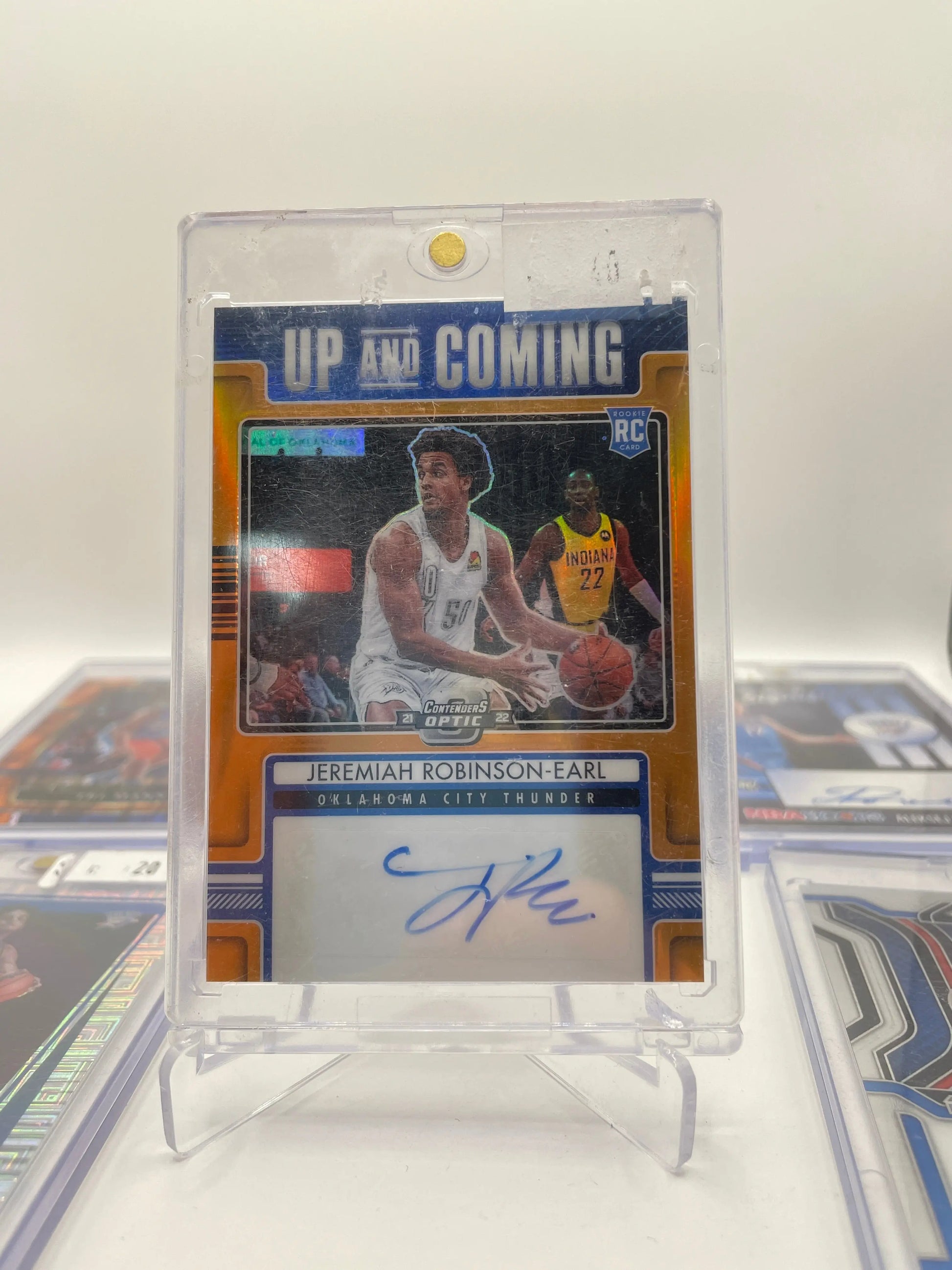 NBA Auto & Numbered Thunder OKC  Sports Card Lot - Jeremiah Robinson + more (lot#30) FRENLY BRICKS - Open 7 Days