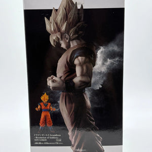 Banpresto Dragon Ball Z Grandista Resolution of Soldiers SS Son Gokou EX DISPLAY FRENLY BRICKS - Open 7 Days