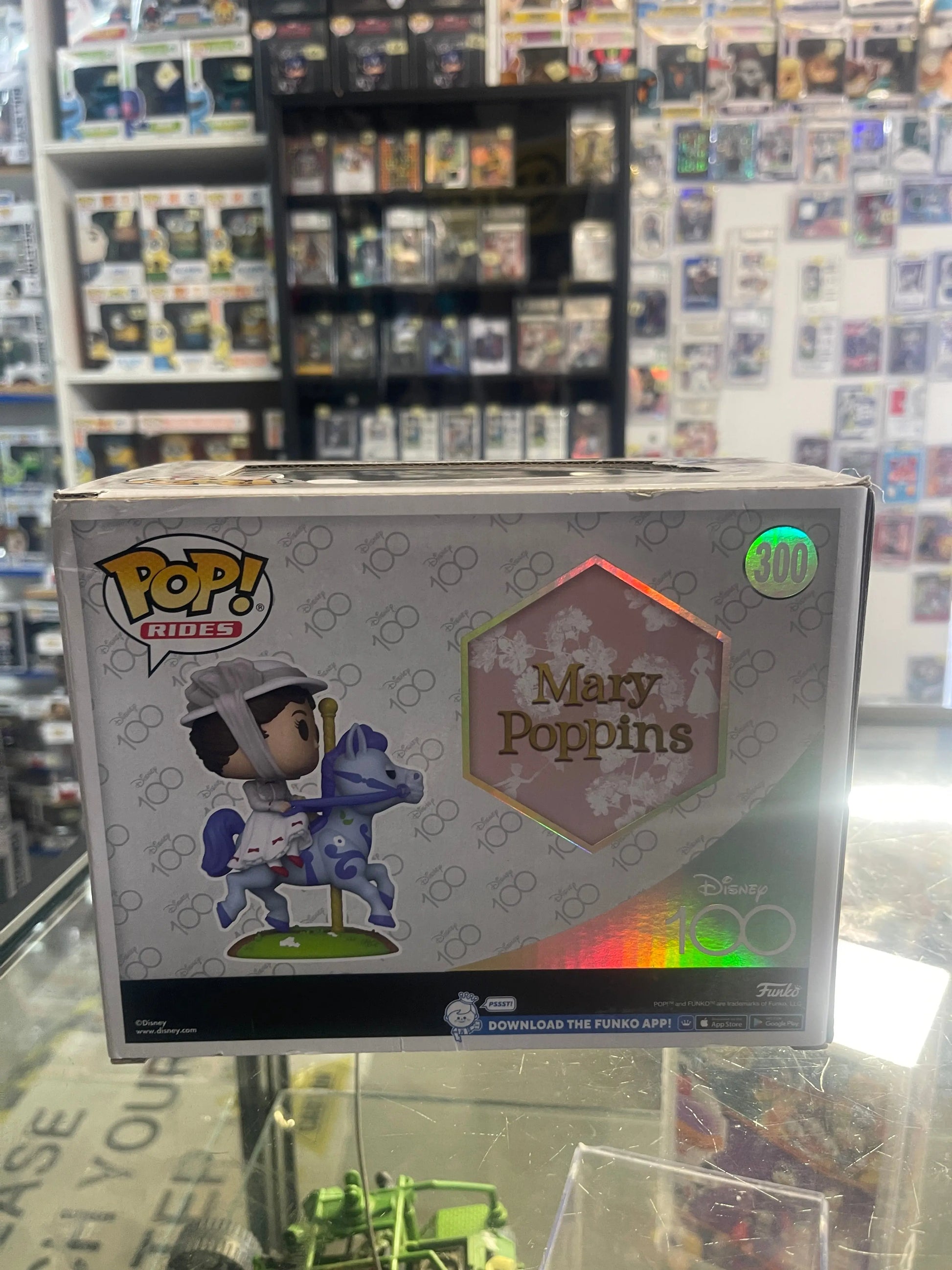 Funko Pop! Vinyl Figure Mary Poppins #300 Disney 100 Rides Animation FRENLY BRICKS - Open 7 Days