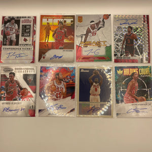 NBA Auto & Numbered Chicago Bulls Sports Card Lot - Devon Dotson + more (lot#31) FRENLY BRICKS - Open 7 Days