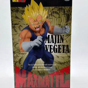 Banpresto Dragon Ball Z Super Maximatic Anime Figure Toy Majin Vegeta EX DISPLAY FRENLY BRICKS - Open 7 Days