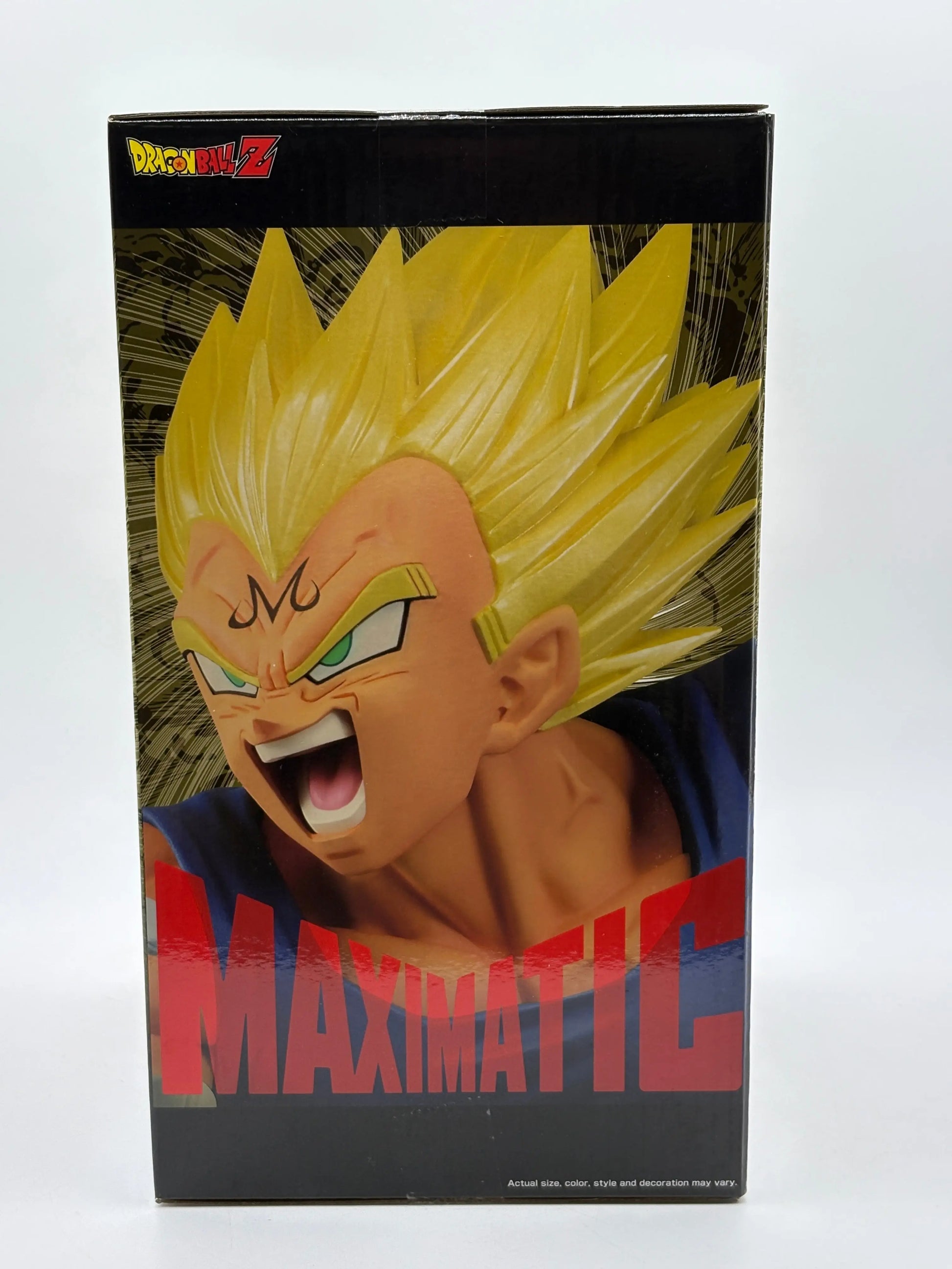 Banpresto Dragon Ball Z Super Maximatic Anime Figure Toy Majin Vegeta EX DISPLAY FRENLY BRICKS - Open 7 Days