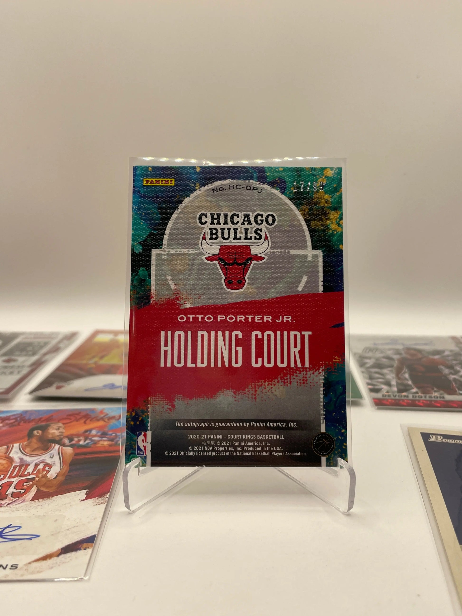 NBA Auto & Numbered Chicago Bulls Sports Card Lot - Devon Dotson + more (lot#31) FRENLY BRICKS - Open 7 Days