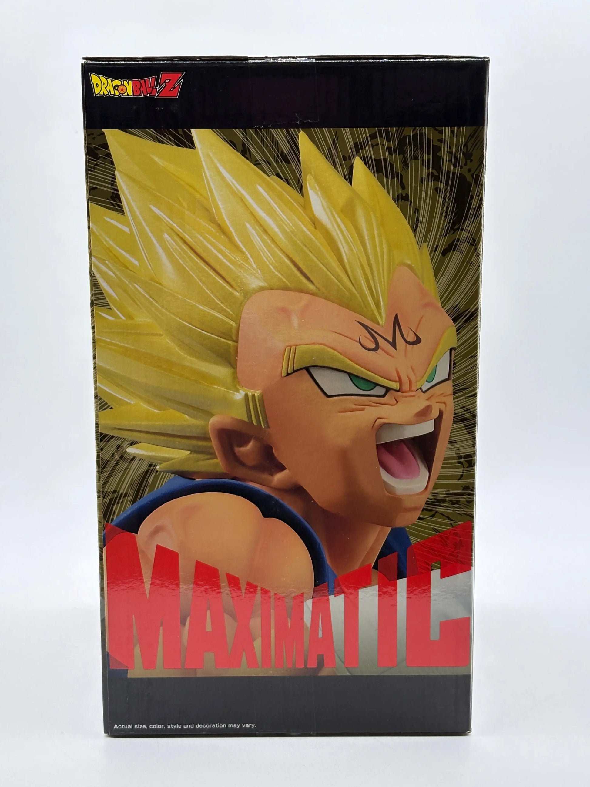 Banpresto Dragon Ball Z Super Maximatic Anime Figure Toy Majin Vegeta EX DISPLAY FRENLY BRICKS - Open 7 Days