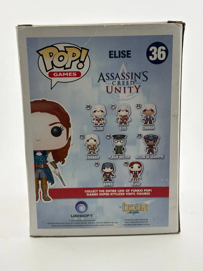 Funko POP! Games Assassin’s Creed Unity #36 Elise Vinyl Figure FRENLY BRICKS - Open 7 Days