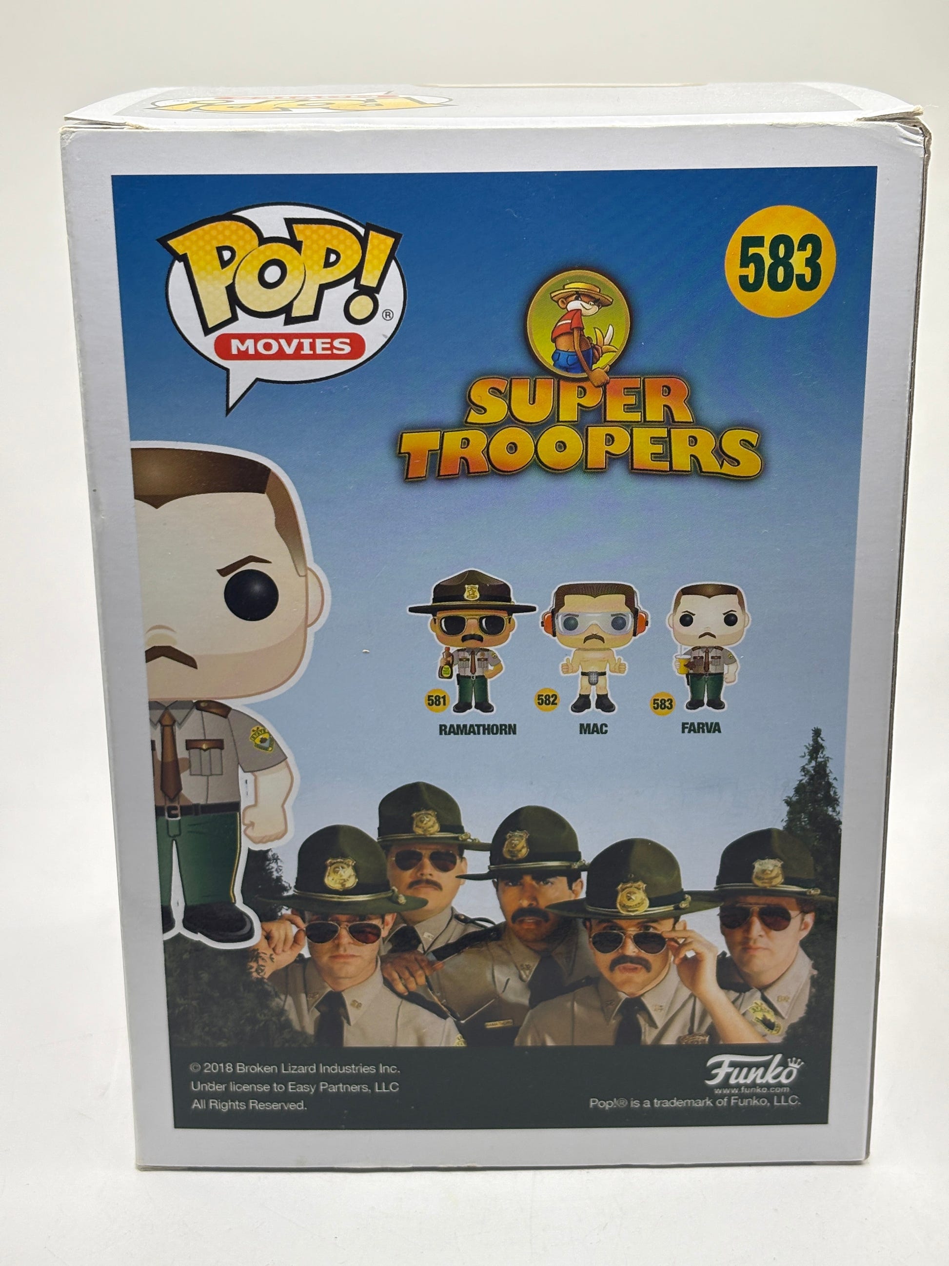 Funko POP! Movies Super Trooper #583 Farva Vinyl Figure FRENLY BRICKS - Open 7 Days image 3