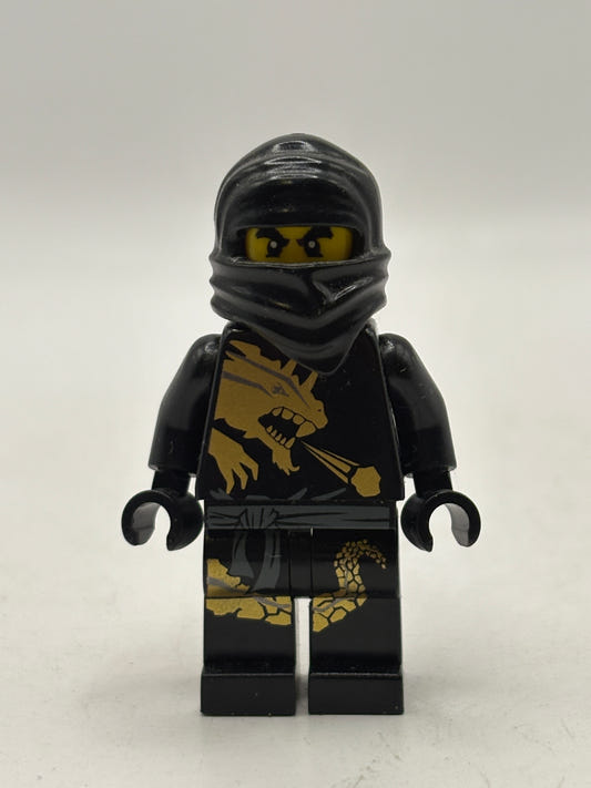 Lego Cole DX Minifigure 2520 2170 2509 Ninjago CRACKED TORSO