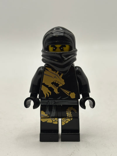 Lego Cole DX Minifigure 2520 2170 2509 Ninjago CRACKED TORSO