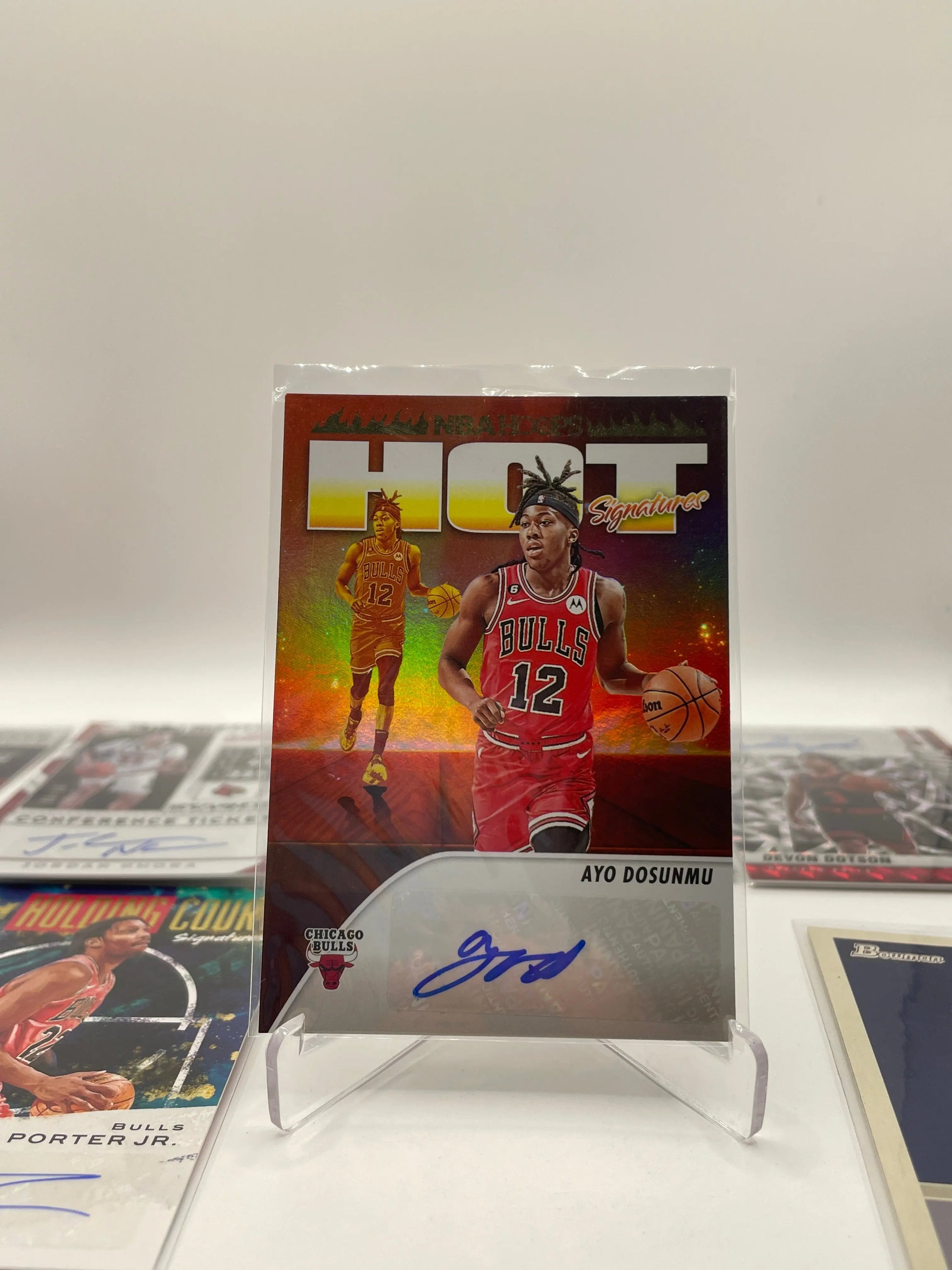 NBA Auto & Numbered Chicago Bulls Sports Card Lot - Devon Dotson + more (lot#31) FRENLY BRICKS - Open 7 Days