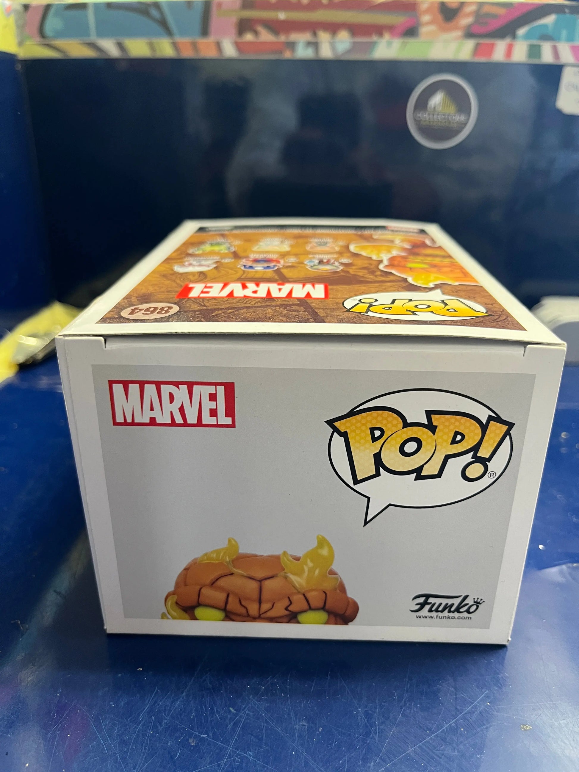 Funko POP! #864 Marvel Infinity Warps - Hot Rocks Popcultcha Exclusive FRENLY BRICKS - Open 7 Days
