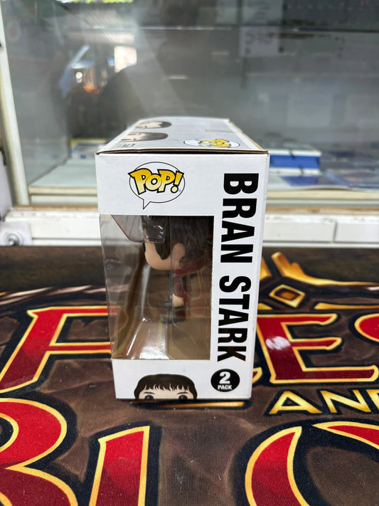 Game of Thrones Funko Pop 2-Pack Jon Snow & Bran Stark Vaulted | Boxed Rare FRENLY BRICKS - Open 7 Days