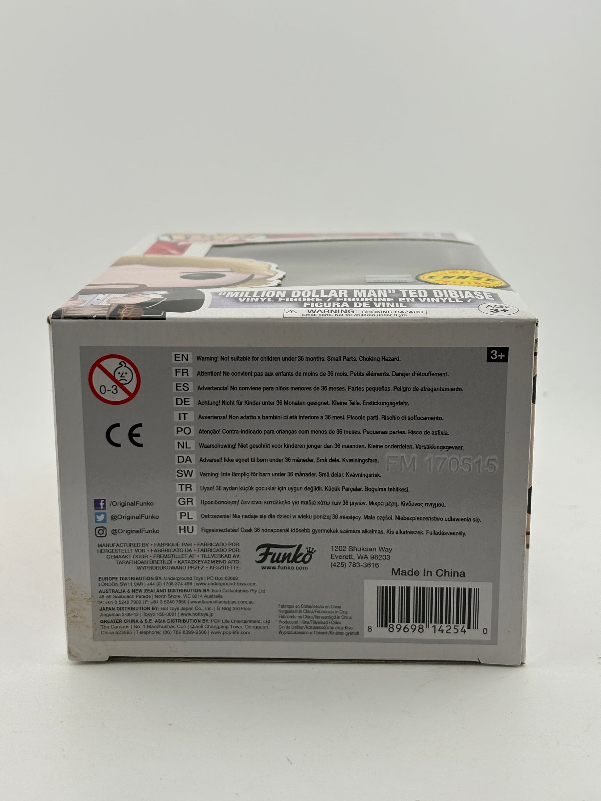 Funko POP! WWE #41 “Million Dollar Man” Ted DiBiase Limited Chase Edition FRENLY BRICKS - Open 7 Days